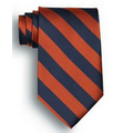 School Stripes Tie - Navy/Orange